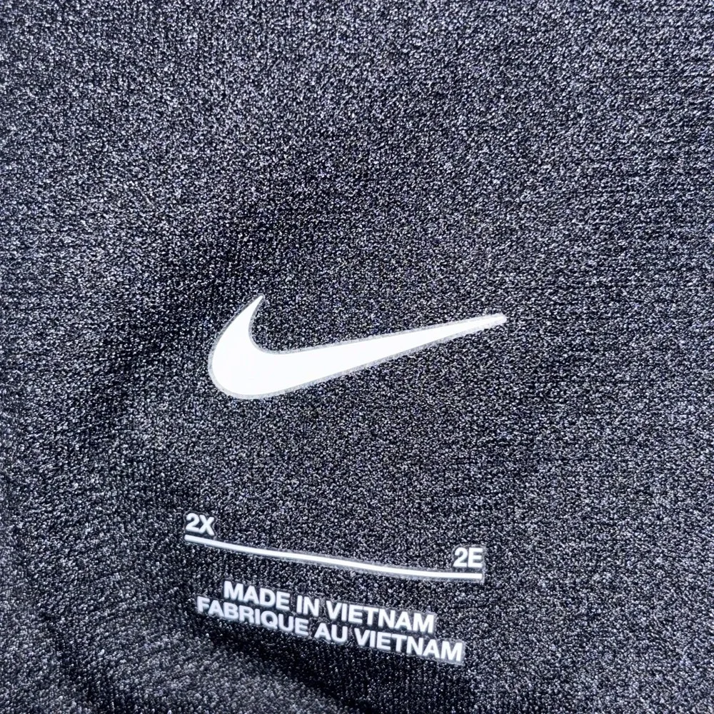 Nike Tank Top and Shorts Set Womens 2X XXL Black Grey Marbled Active Excellent